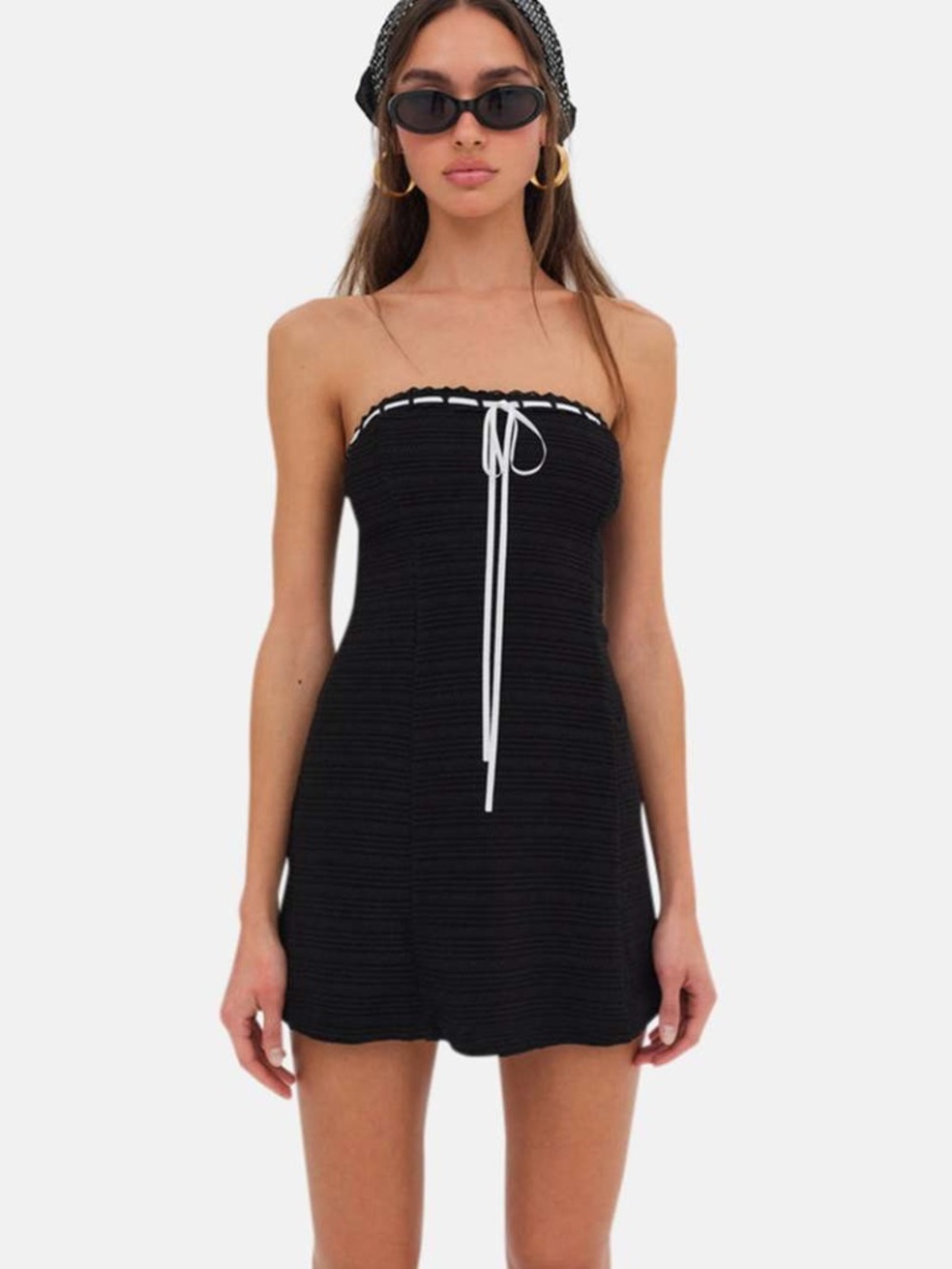 For Love & Lemons Mayfair Crochet Dress